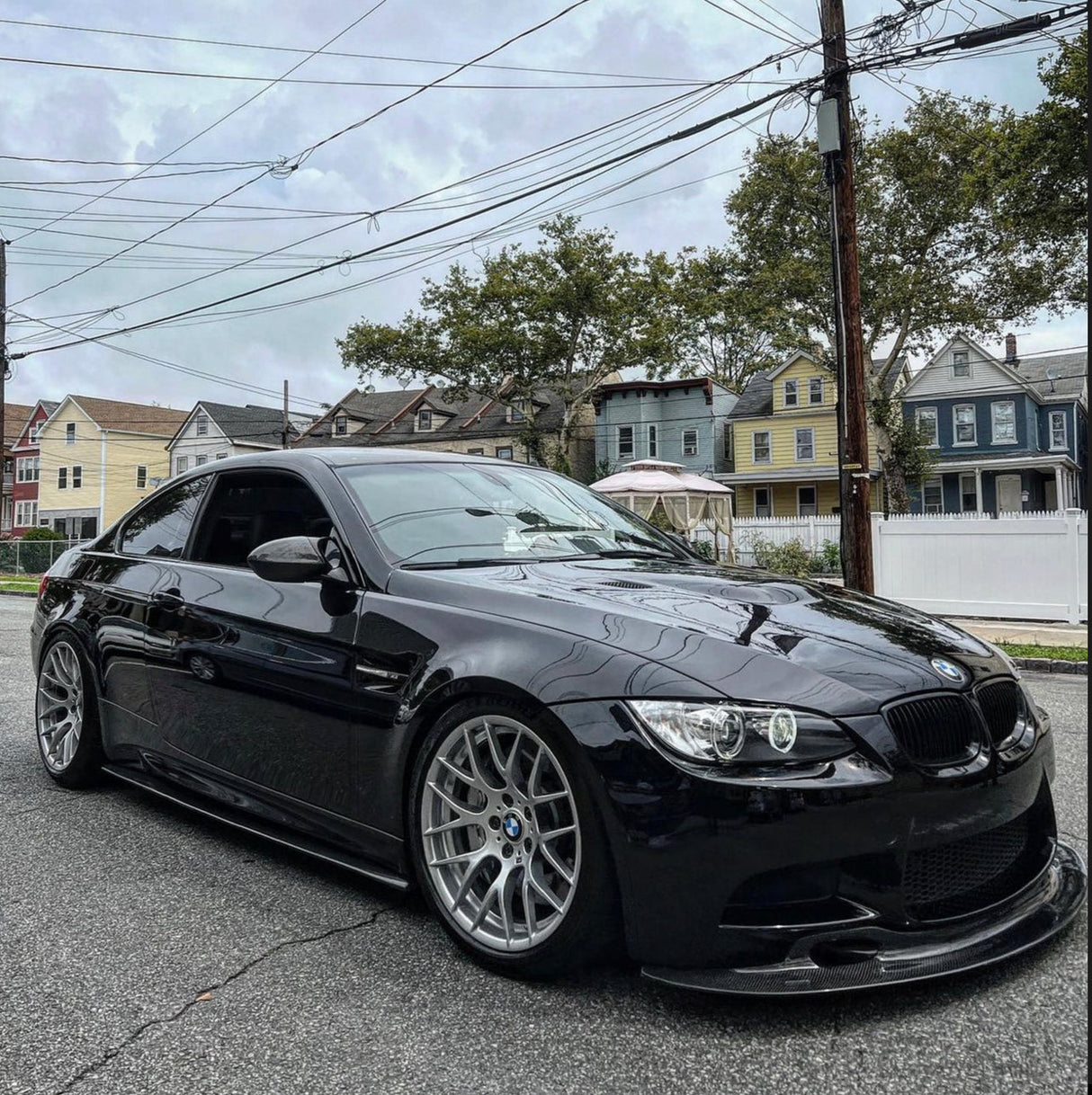 GT4 V1 Carbon Fiber Front Lip - BMW E9X M3 - MidWest Bimmer Supply