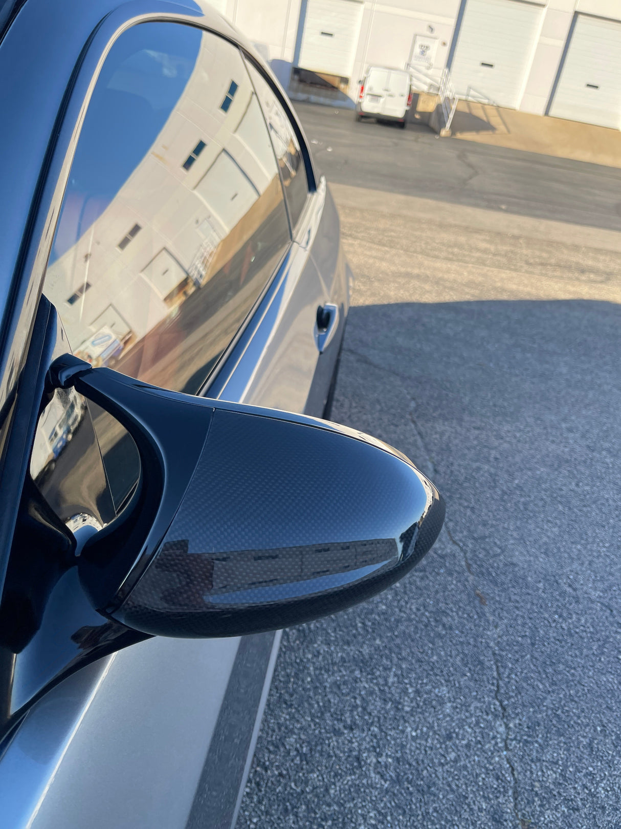 Dry Carbon Fiber Direct Replacement Mirror Covers (BMW E9X M3 / E82 1M) - MidWest Bimmer Supply