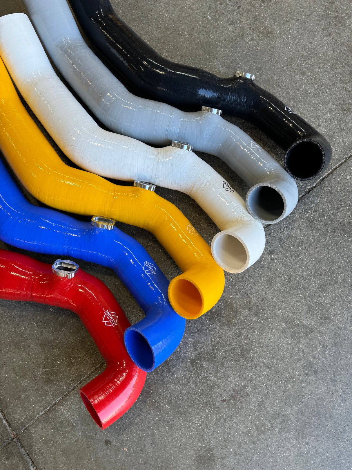 S55 Front Mount Silicone Intakes - F80 M3 | F82/F83 | F87 M2C - MidWest Bimmer Supply