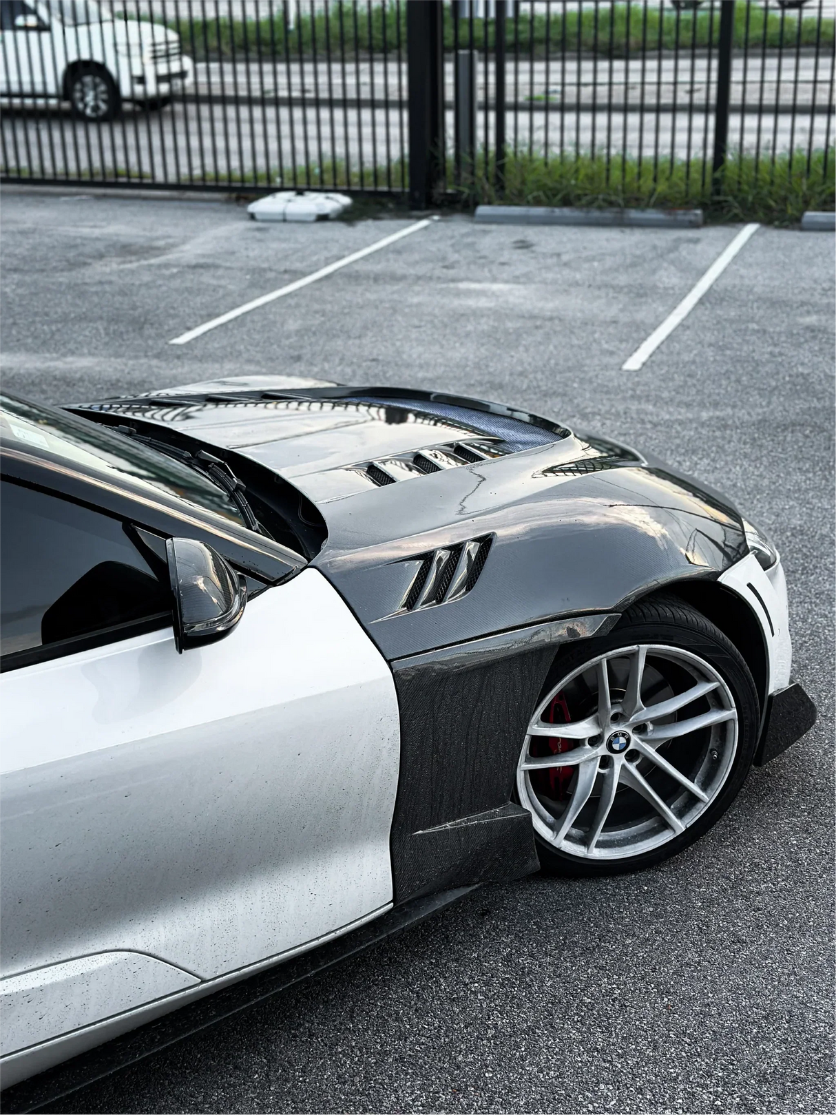 A90 Carbon Fiber EVS Style Fenders - A90 Supra