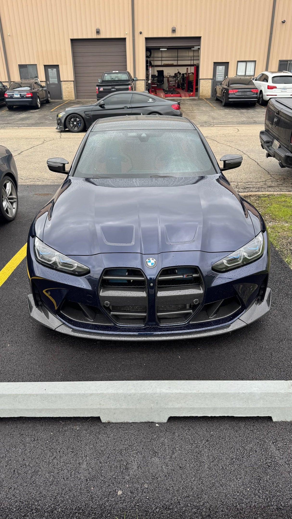 G8X M3/M4 CSL Style Carbon Fiber 3-Piece Front Lip (BMW G80 M3 | G82/G83 M4)