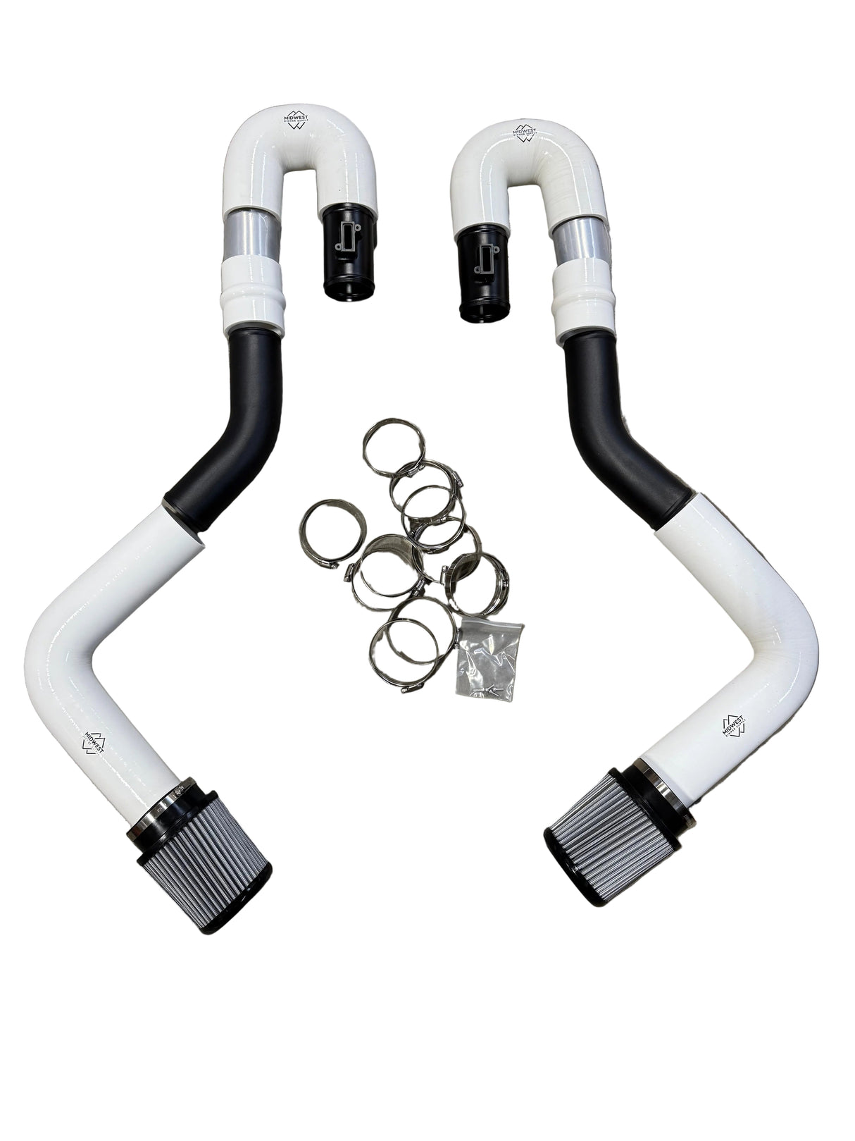 MBS N63R Front Mount Silicone Air Intakes – BMW G14 M850i G30 M550i