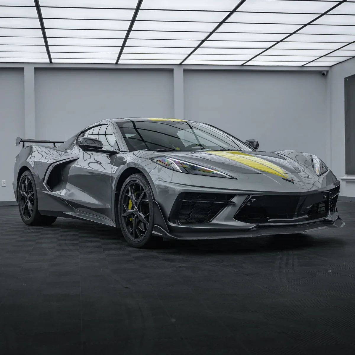 C8 Corvette Carbon Fiber Z1 Style Front Lip - C8 Chevrolet Corvette