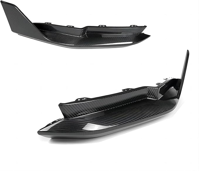M-Performance Style Dry Carbon Fiber Rear Splitters (BMW G82 M4) - MidWest Bimmer Supply