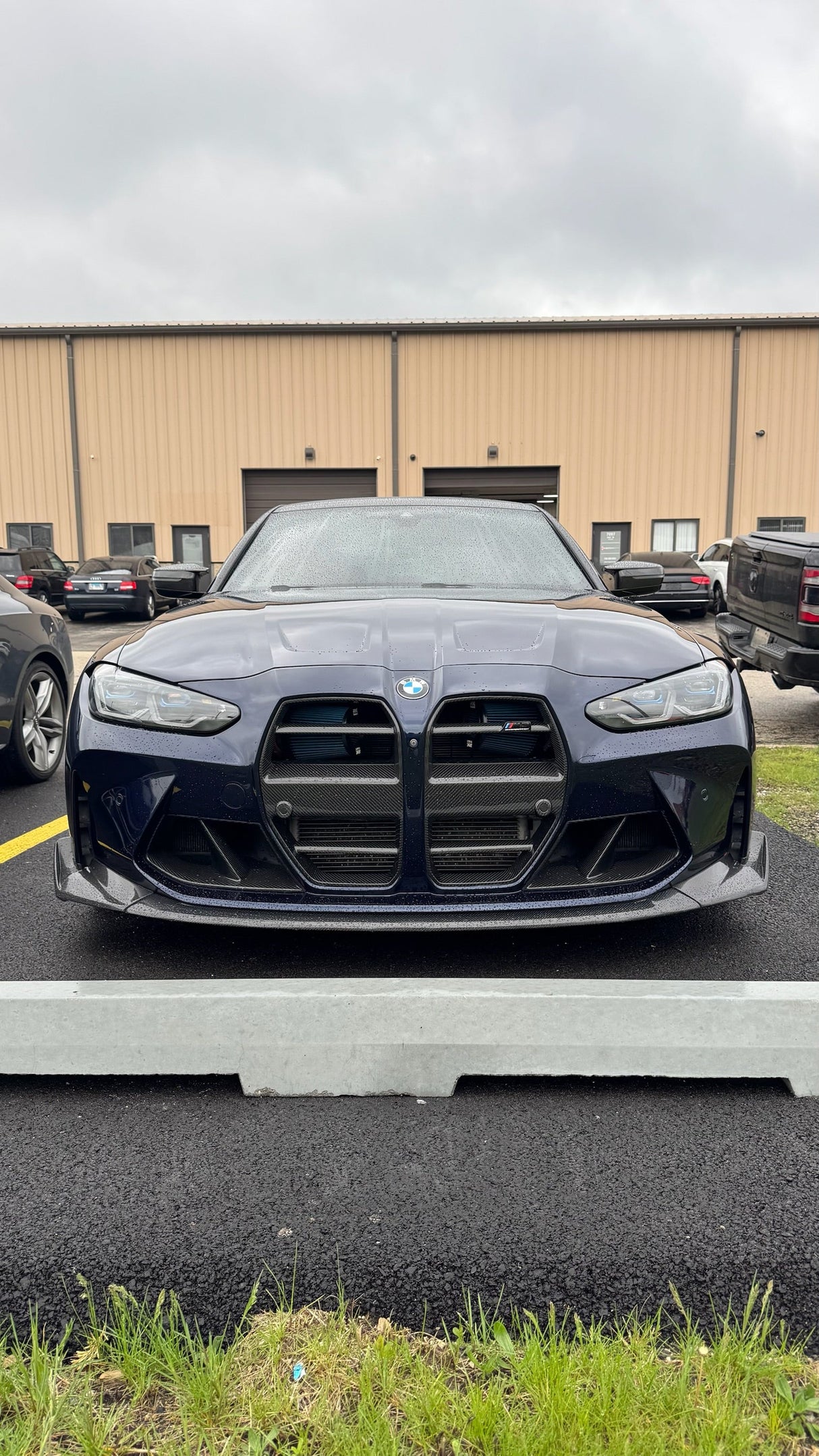 G8X M3/M4 CSL Style Carbon Fiber 3-Piece Front Lip (BMW G80 M3 | G82/G83 M4)
