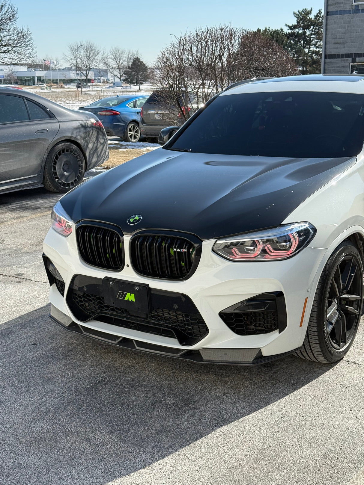 F97/F98 Carbon Fiber MP Style Front Lip - F97 X3M F98 X4M PRE LCI