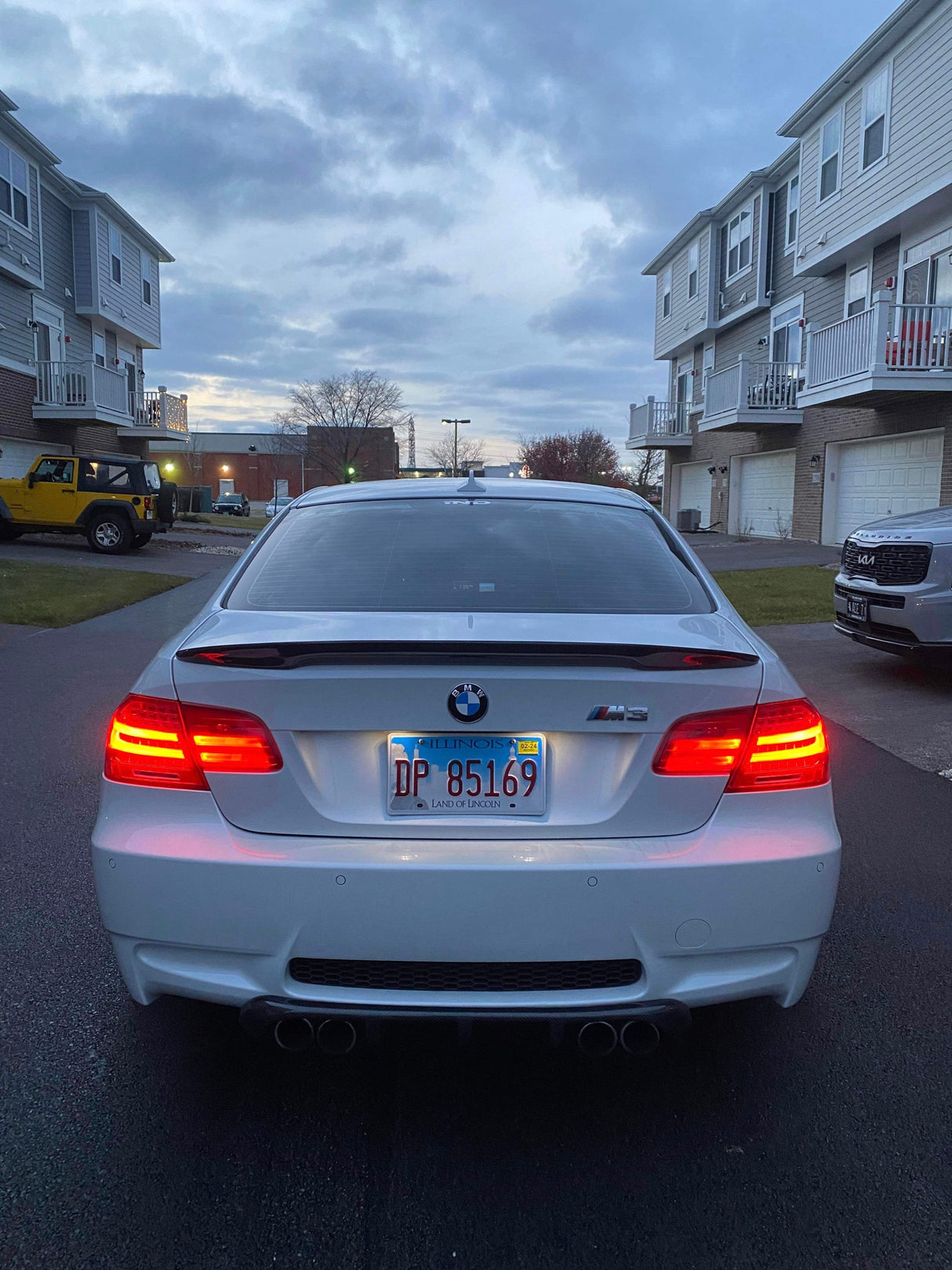 M-Performance Style Carbon Fiber Trunk Spoiler (BMW E92 M3 / E92 3-Series) - MidWest Bimmer Supply