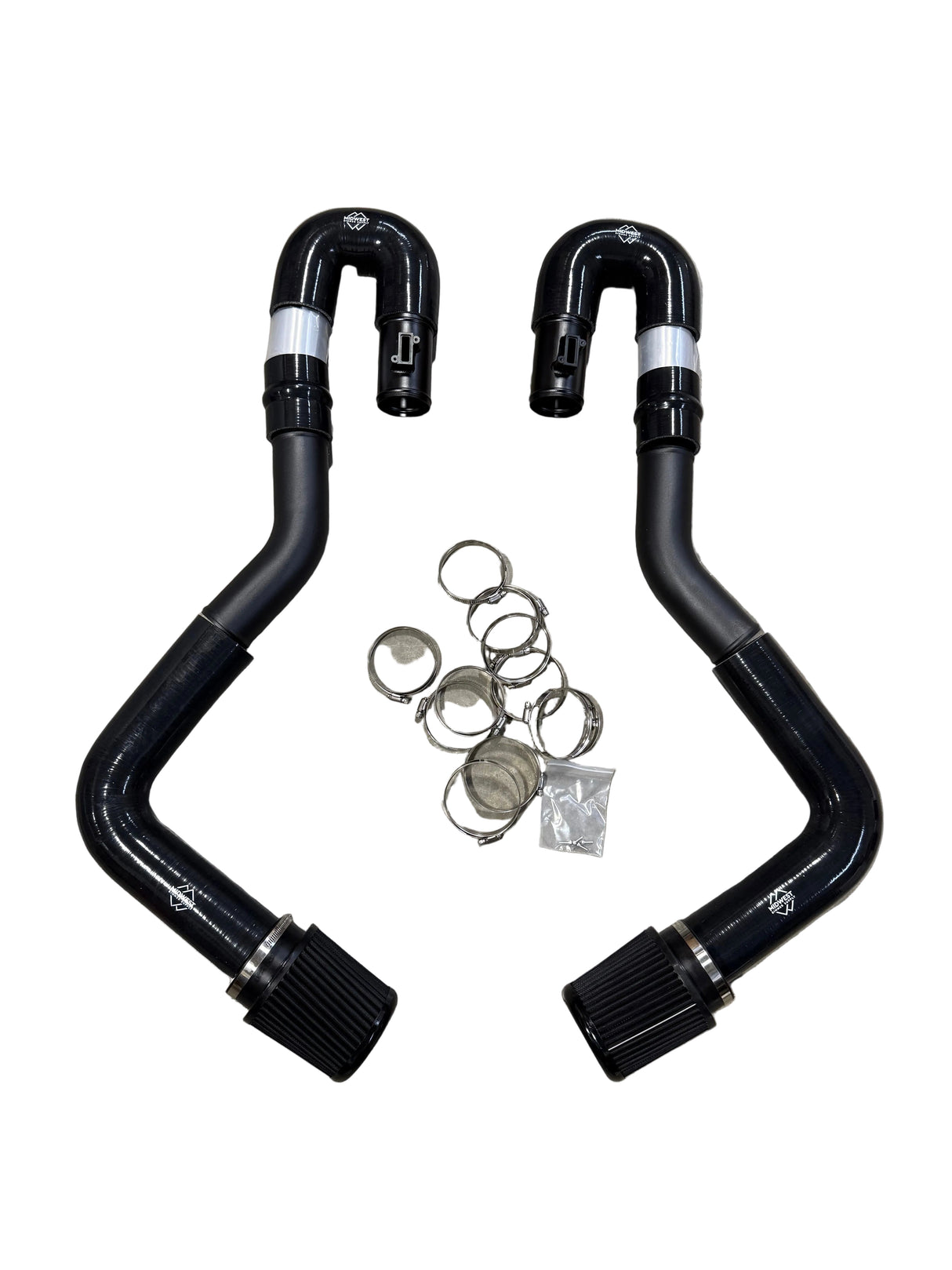 MBS N63R Front Mount Silicone Air Intakes – BMW G14 M850i G30 M550i