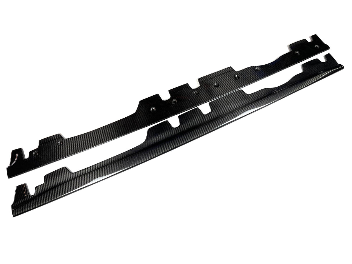 Carbon Fiber Side Skirts (BMW E9X M3) - MidWest Bimmer Supply