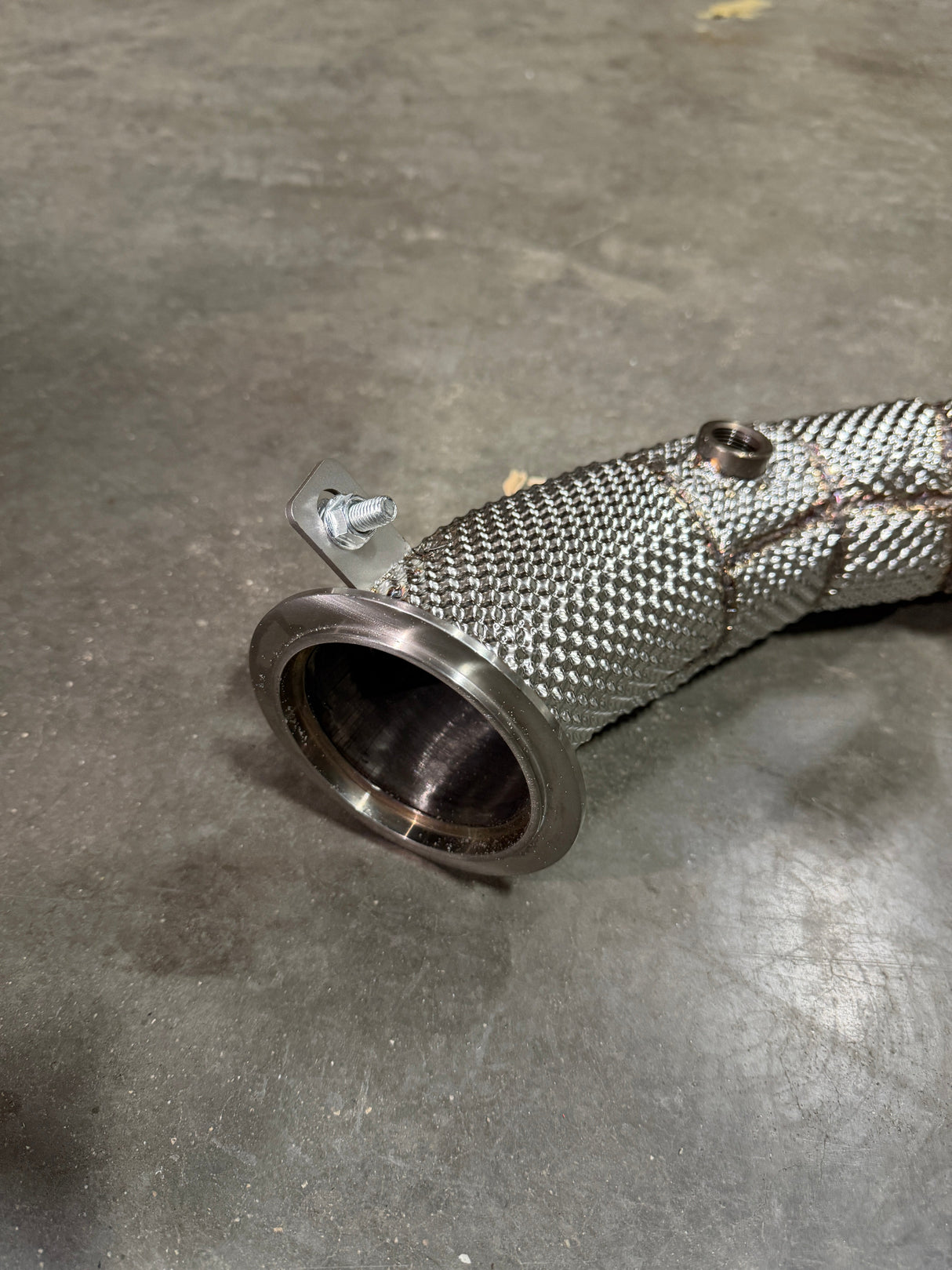 MBS N63 Catless Downpipes w/ Heatshield - G30 M550i 850i 2018-2023