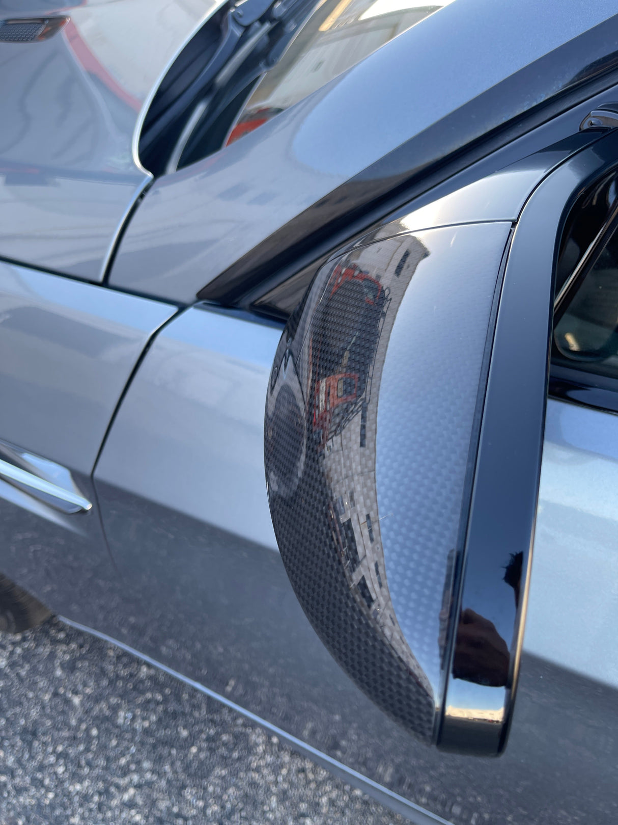 Dry Carbon Fiber Direct Replacement Mirror Covers (BMW E9X M3 / E82 1M) - MidWest Bimmer Supply