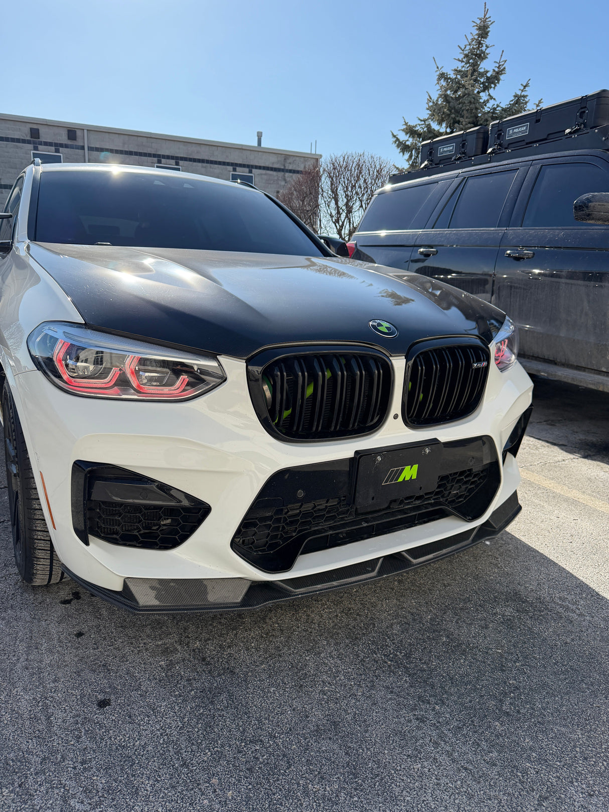 F97/F98 Carbon Fiber MP Style Front Lip - F97 X3M F98 X4M PRE LCI