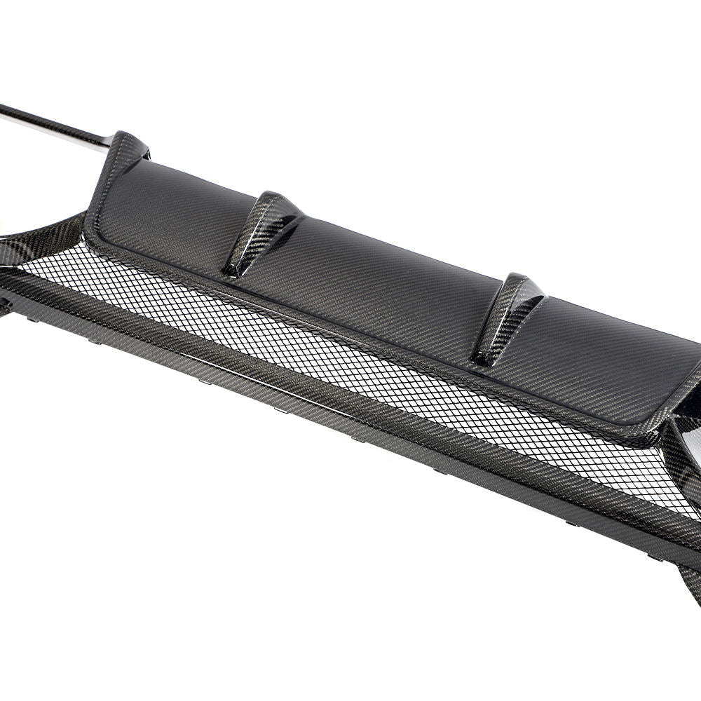 F97 X3M MBS V1 3D Style Carbon Fiber Rear Diffuser - F97 X3M 2019-2021