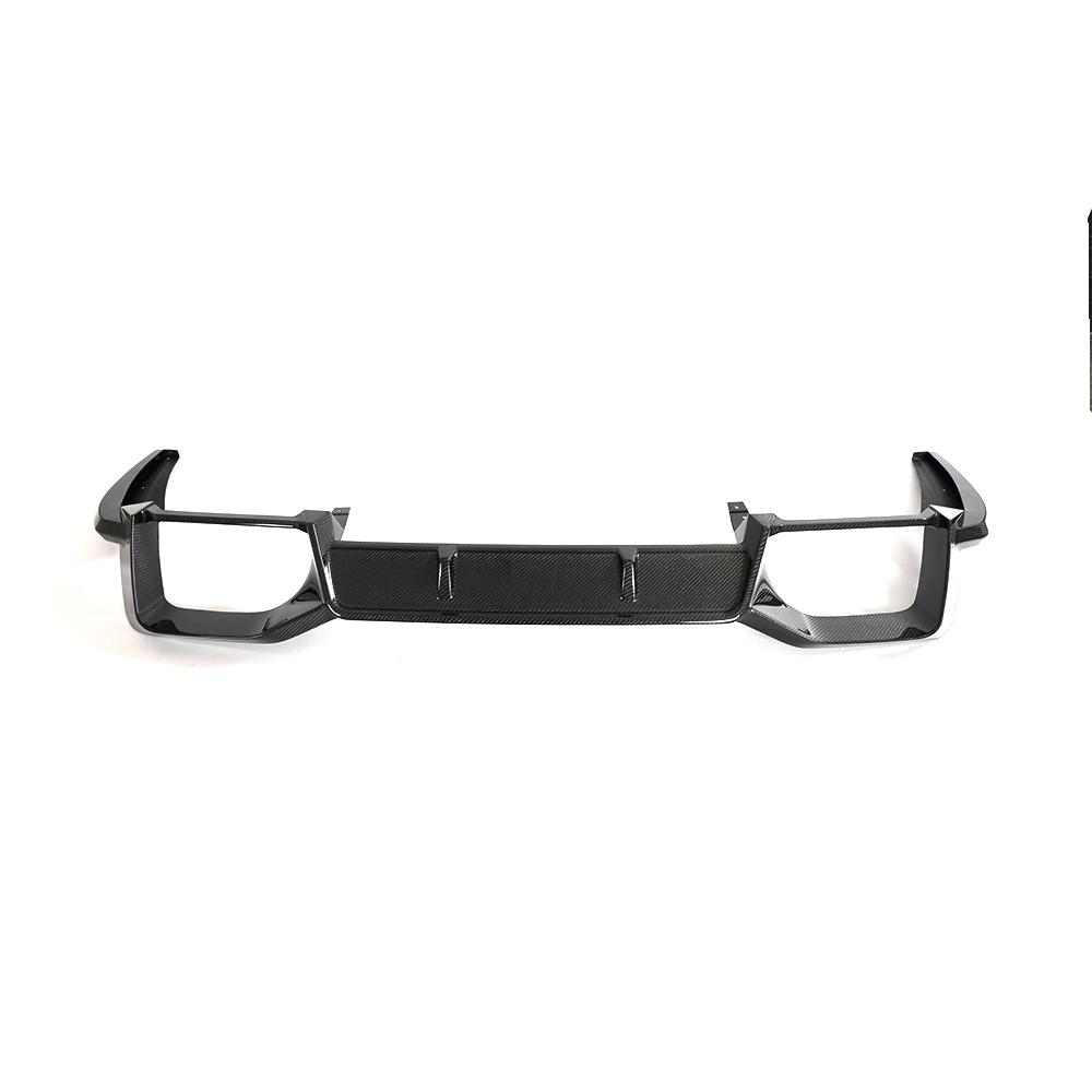 F98 X4M 3D Style Carbon Fiber Rear Diffuser - F98 X4M PRE LCI