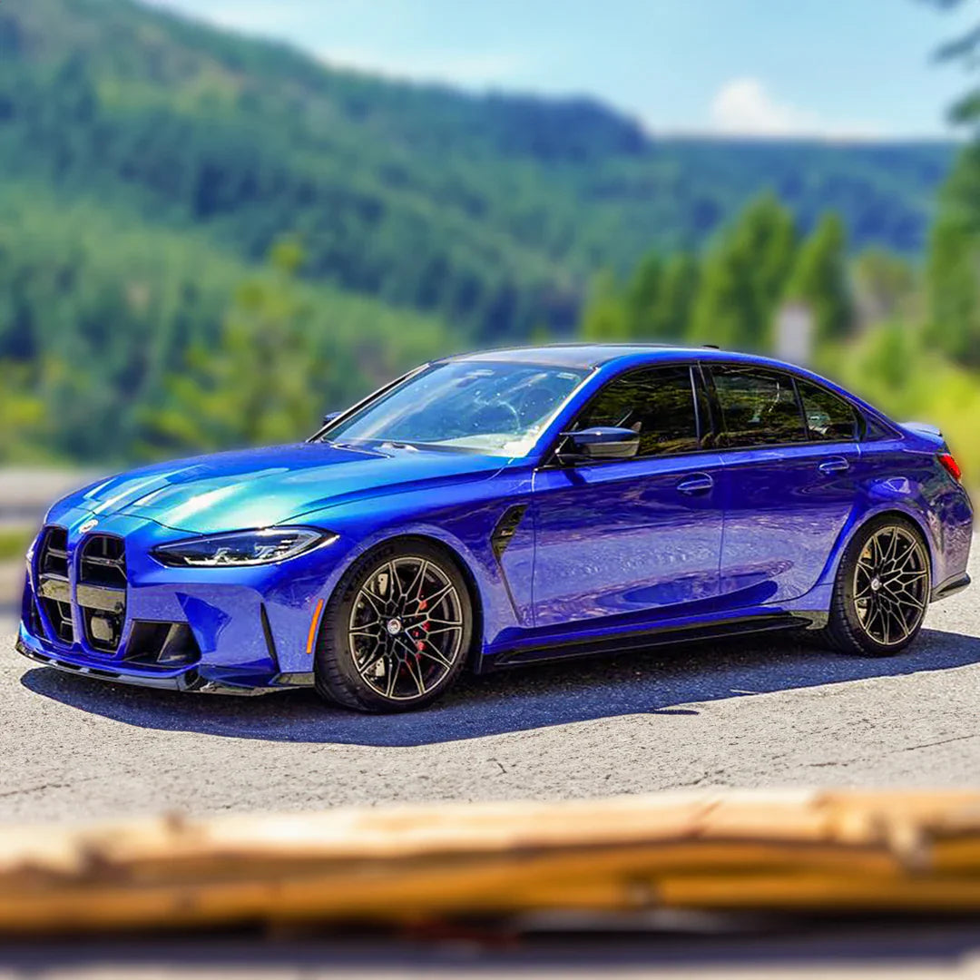 G8X Gloss Black M Performance Front Lip - G80 M3 G82 G83 M4