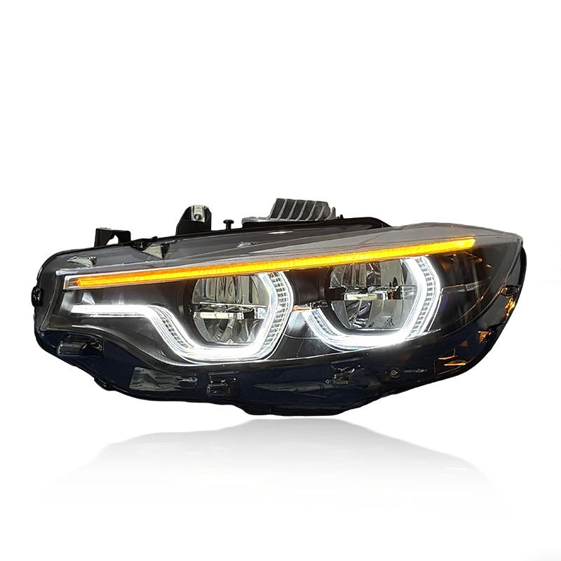 V3 F8X Tri Color Switchable IKON Headlights (White, Yellow, Amber) - F80 M3 F82 F83 M4