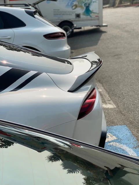 A90/A91 Supra Carbon Fiber V Style Spoiler - A90 A91 Supra