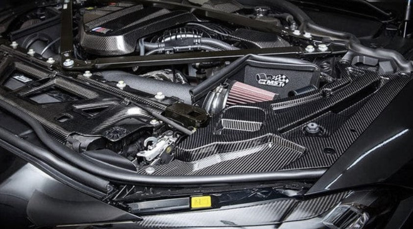 G8X M2/M3/M4 Dry Carbon Fiber Engine Bay Trim Set - G87 M2 G80 M3 G82 G83 M4