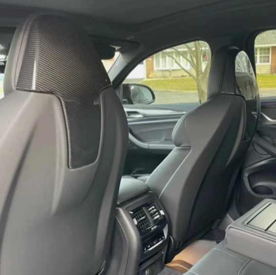 Dry Carbon Fiber Seat Back Cover (M3 G80 ) - MidWest Bimmer Supply