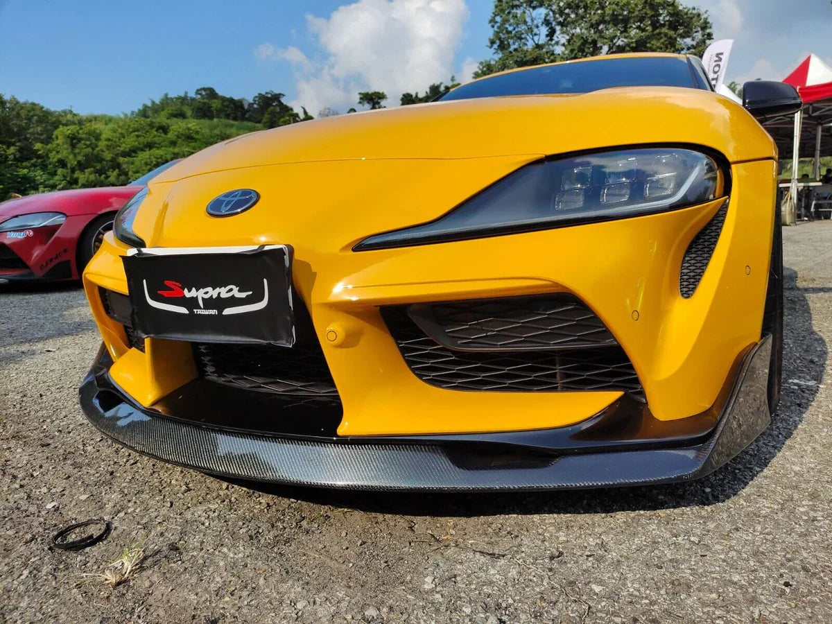 A90/A91 Supra Carbon Fiber Ag Style Front Lip - A90 A91 Supra