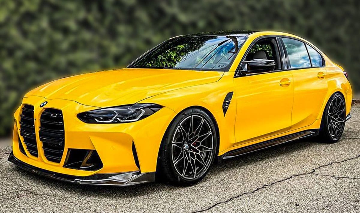 G8X M3/M4 Gloss Black V Style Front Lip - G80 G82 G83 M3 M4