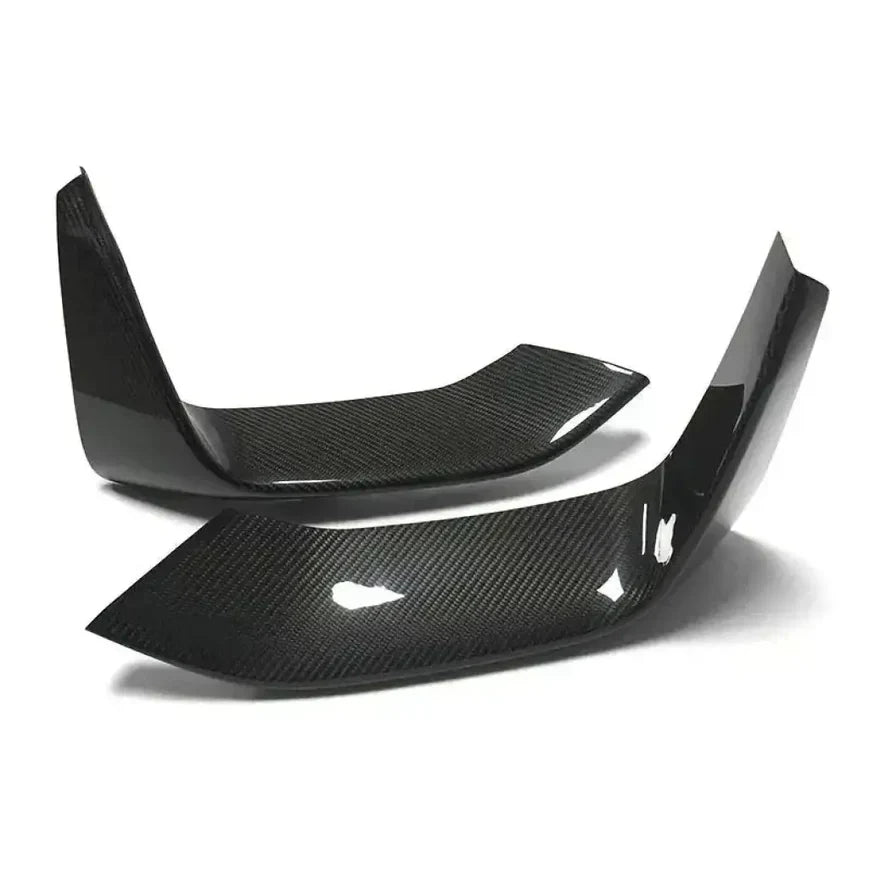 Dry Carbon Fiber MP Style Front Bumper Splitters (BMW M3 F80 | M4 F82/F83) - MidWest Bimmer Supply
