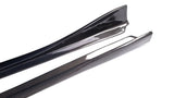 A90/A91 Supra Carbon Fiber V Style Side Skirts - A90 A91 Supra