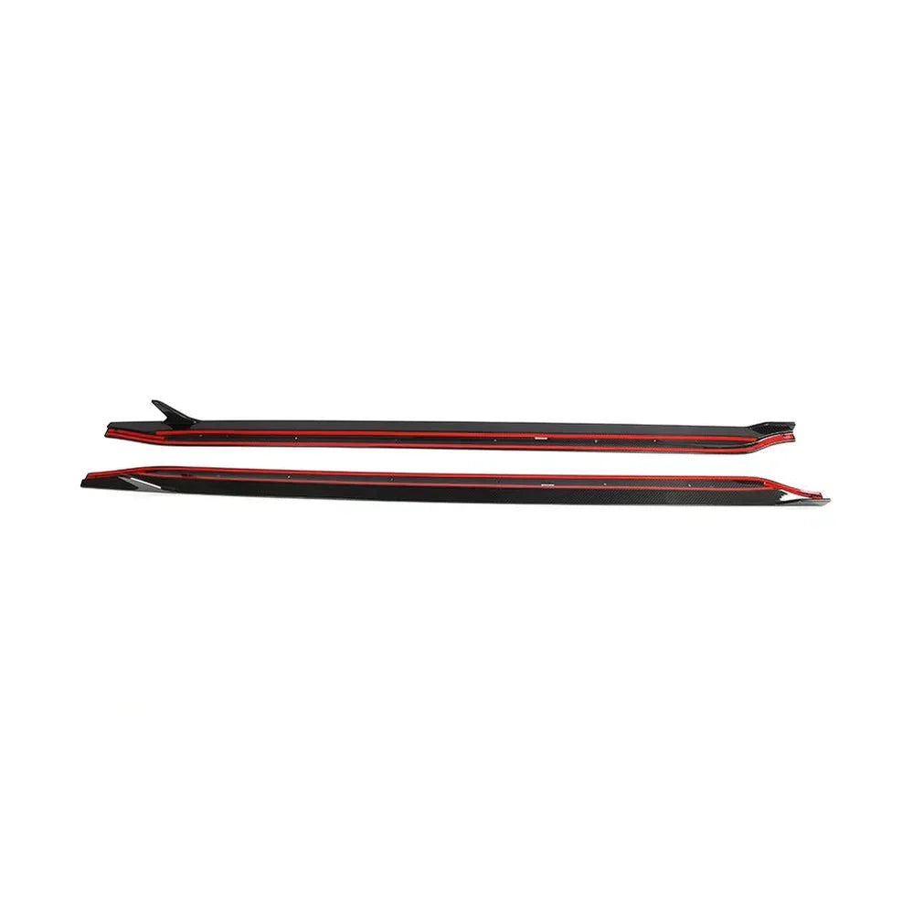 G80 Dry Carbon Fiber Dinan Style Side Skirts - G80 M3