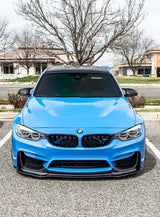 F8X M3/M4 Carbon Fiber V Style Front Lip (F80 M3 | F82/F83 M4)