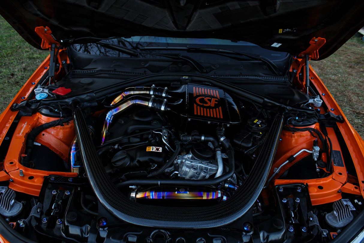 Titanium Intake/Charge Pipe/J-Pipe Set (F80 M3 | F82/F83 M4) - MidWest Bimmer Supply
