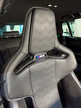G8X Dry Carbon Fiber Center Bucket Seat Trim Insert - BMW G80 M3 G82 G83 M4 G87 M2 F92 M8
