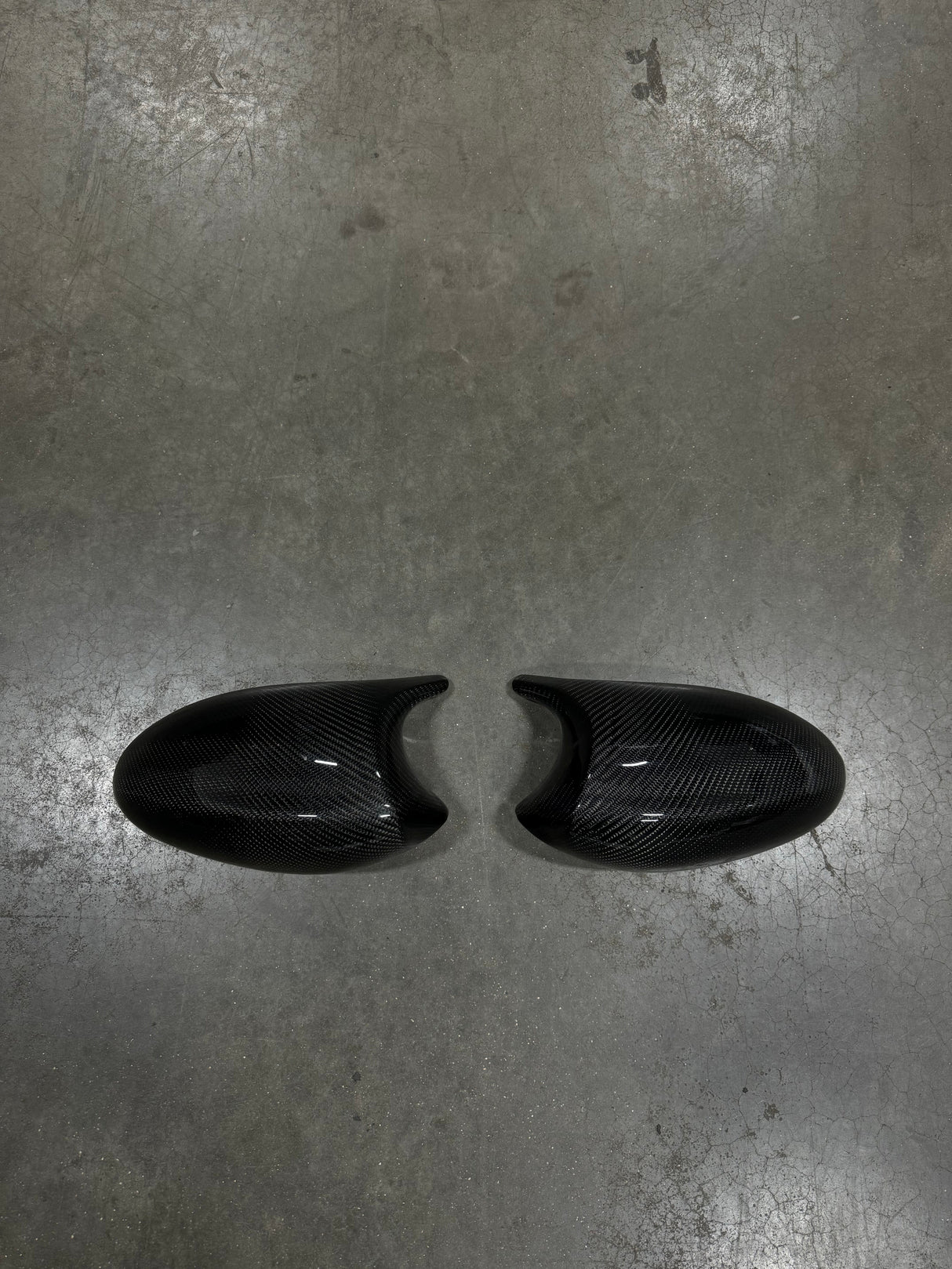 M3 Style Carbon Fiber ABS Mirror Cover Replacement Pre-LCI(BMW E82/E87/E90/E92/E93) - MidWest Bimmer Supply