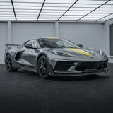 C8 Corvette Carbon Fiber Z1 Style Front Lip - C8 Chevrolet Corvette