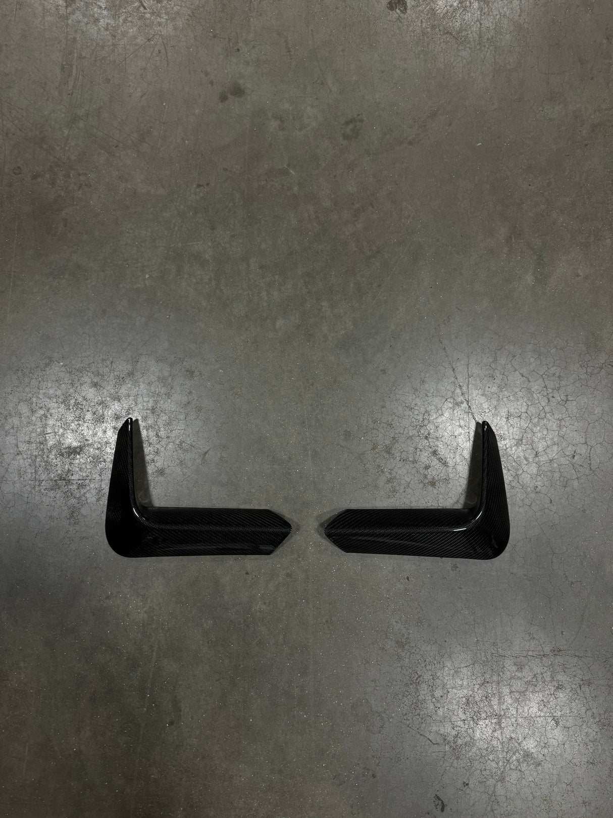 Dry Carbon Fiber OEM Style Rear Bumper Splitters (BMW M3 F80 | M4 F82/F83) - MidWest Bimmer Supply