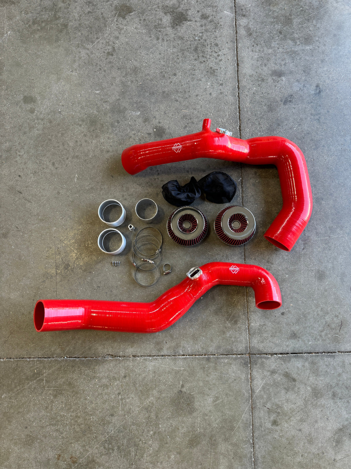 S55 Front Mount Silicone Intakes - F80 M3 | F82/F83 | F87 M2C - MidWest Bimmer Supply