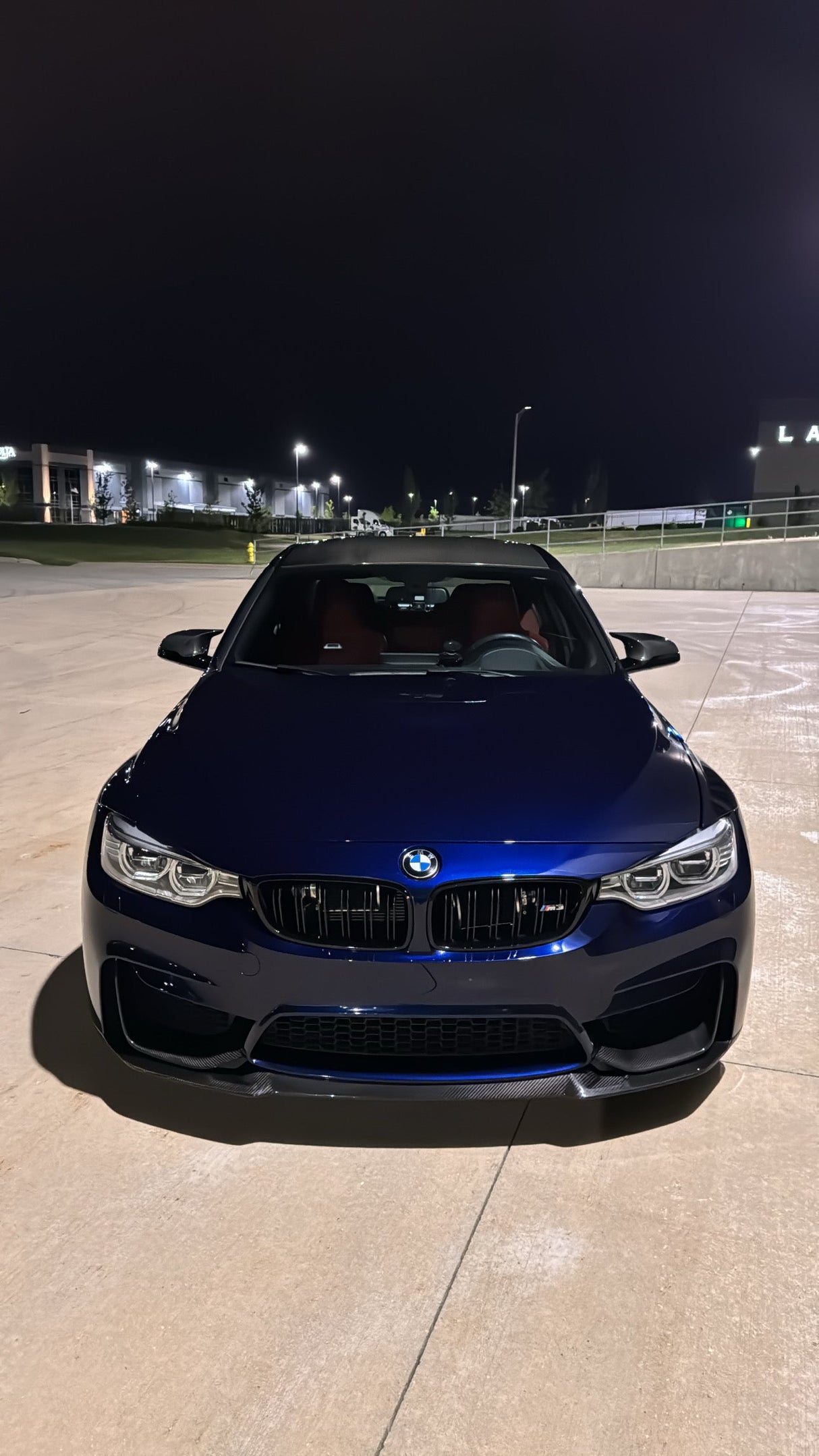 CS V2 Style Carbon Fiber Front Lip (F80 M3 | F82/F83 M4) - MidWest Bimmer Supply