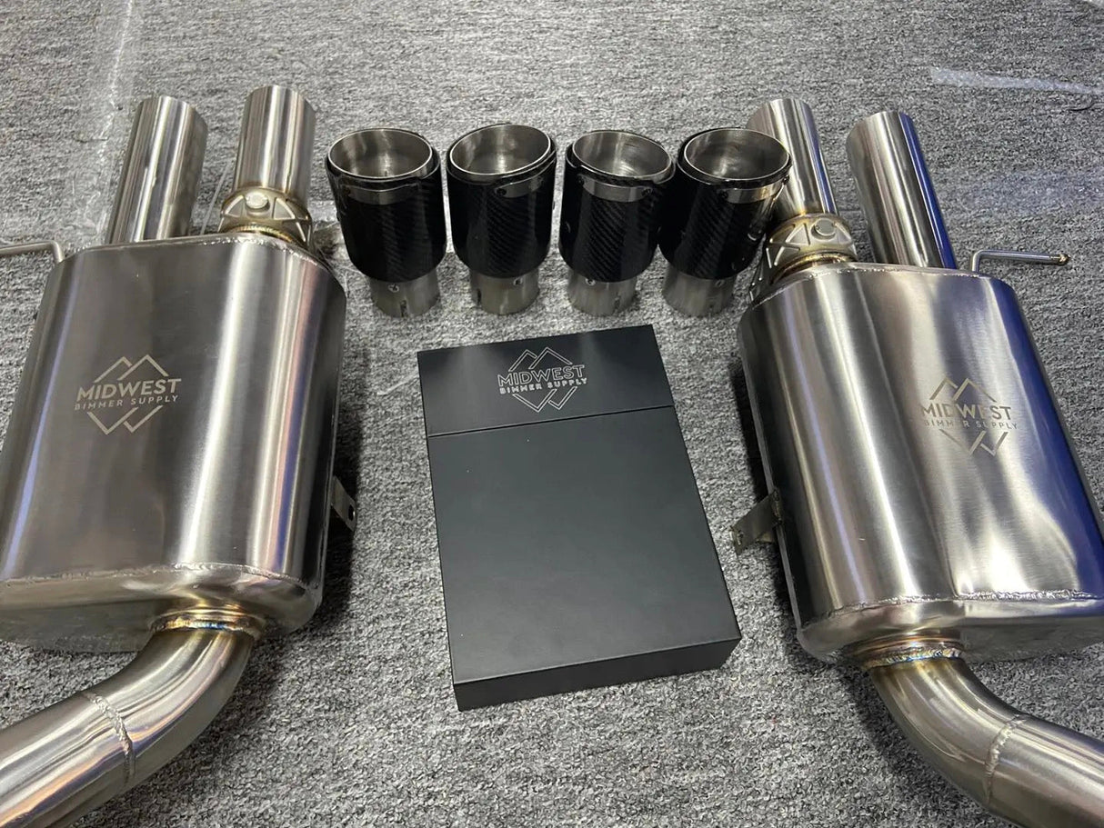 (Customizable) BMW E9x M3 Valved Exhaust System (S65) - MidWest Bimmer Supply