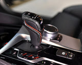 F9X Dry Carbon Shift Knob Trim Cover Replacement - BMW F90 M5 F97 X3M F98 X4M