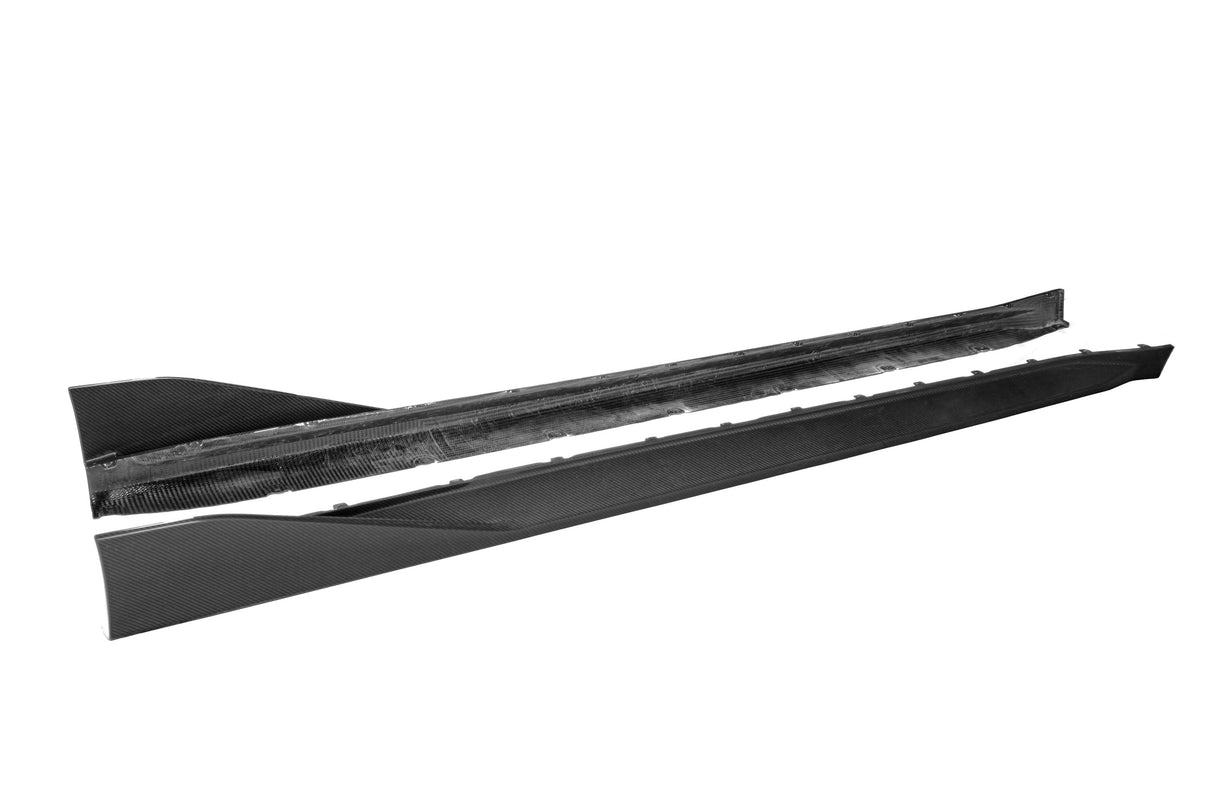 Dry Carbon Fiber M-Performance Style Side Skirts (G82/G83 M4) - MidWest Bimmer Supply