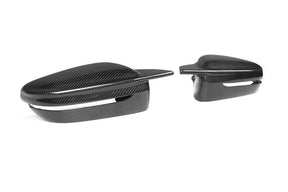 G2X Carbon Fiber M Style Mirror Cover Replacement Set - BMW G20 3-Series G42 2-Series) - MidWest Bimmer Supply