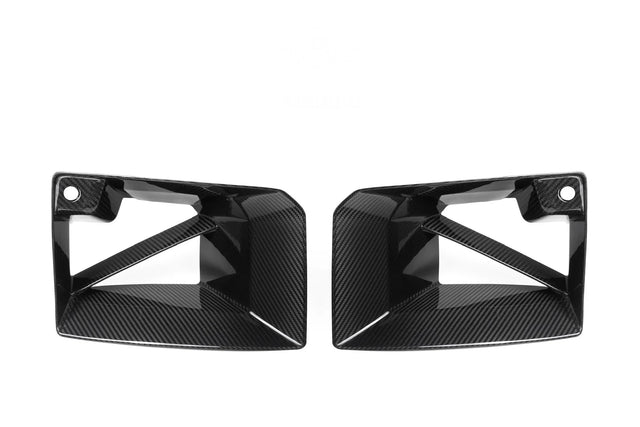 MP Style Dry Carbon Fiber Front Air Ducts (BMW G87 M2) - MidWest Bimmer Supply