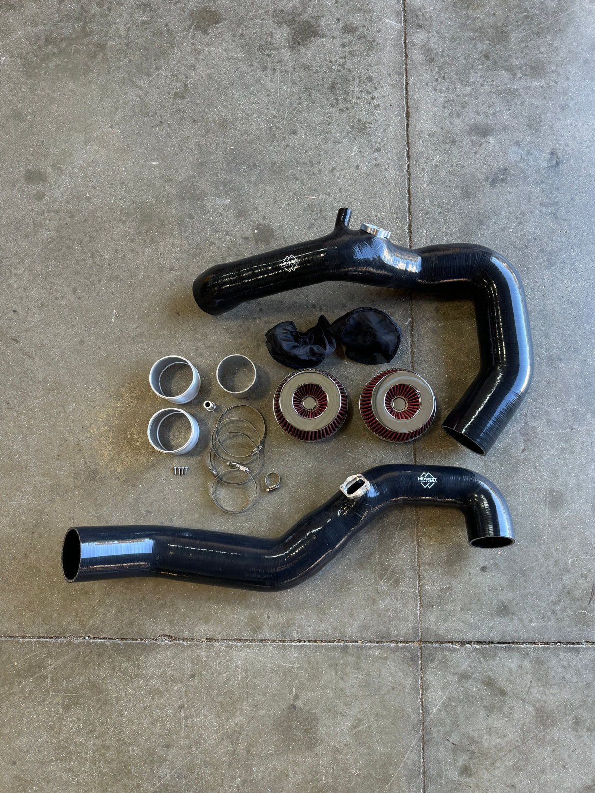 S55 Front Mount Silicone Intakes - F80 M3 | F82/F83 | F87 M2C - MidWest Bimmer Supply