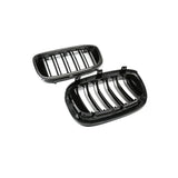 X3/X5 G01/G02 Dual Slat Carbon Fiber Front Grilles - X3 G01 X4 G02 PRE LCI