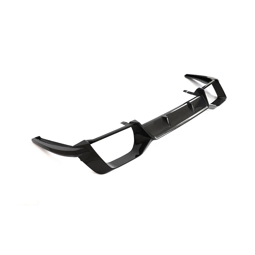 F98 X4M 3D Style Carbon Fiber Rear Diffuser - F98 X4M PRE LCI
