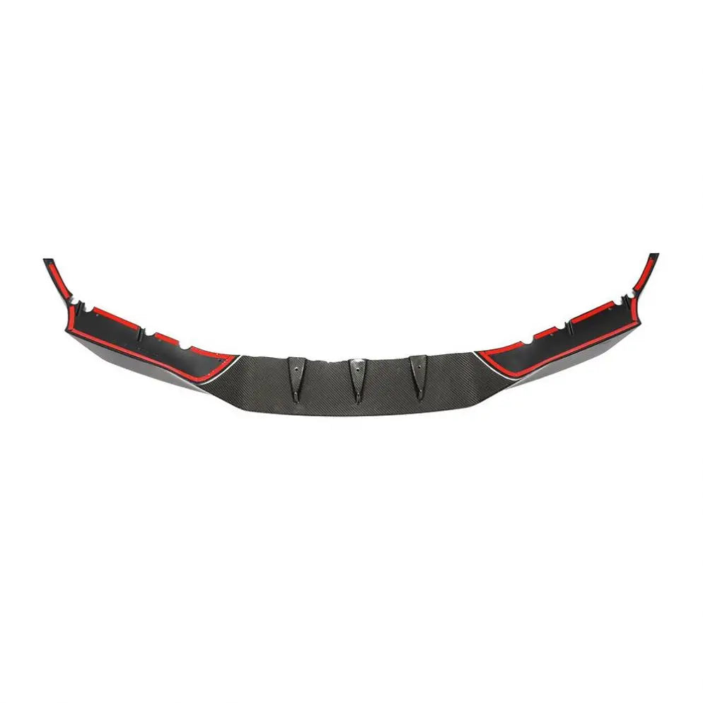 F90 M5 R Style Carbon Fiber Front Lip - F90 M5 PRE LCI