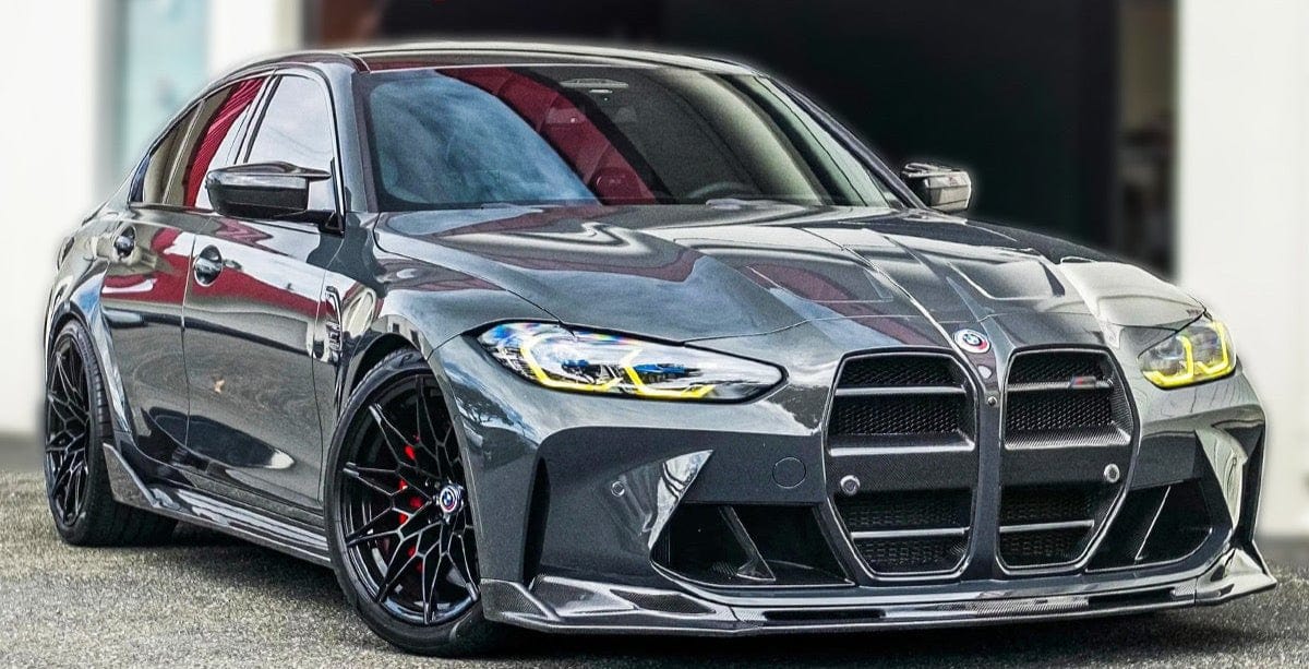 G8X Gloss Black V & ST Style Front Grille - G80 M3 G82 G83 M4