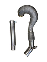 MK7/MK7.5 GTI Catless Race Downpipe W/ Heat Shield - Volkswagen MK7 MK7.5 Golf GTI 2.0T