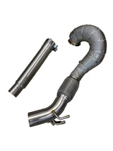 MK7/MK7.5 GTI Catless Race Downpipe W/ Heat Shield - Volkswagen MK7 MK7.5 Golf GTI 2.0T