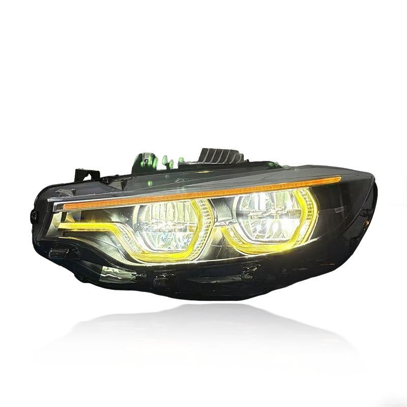 V3 F8X Tri Color Switchable IKON Headlights (White, Yellow, Amber) - F80 M3 F82 F83 M4