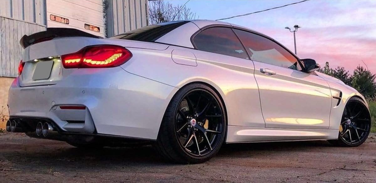 F33/F83 Carbon Fiber PSM Style Trunk Spoiler - F33 3-Series F83 M4 Convertible